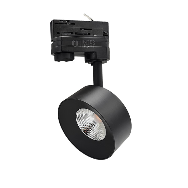 LED Focus track spot zwart 7W 40° 3.000K CRI>80