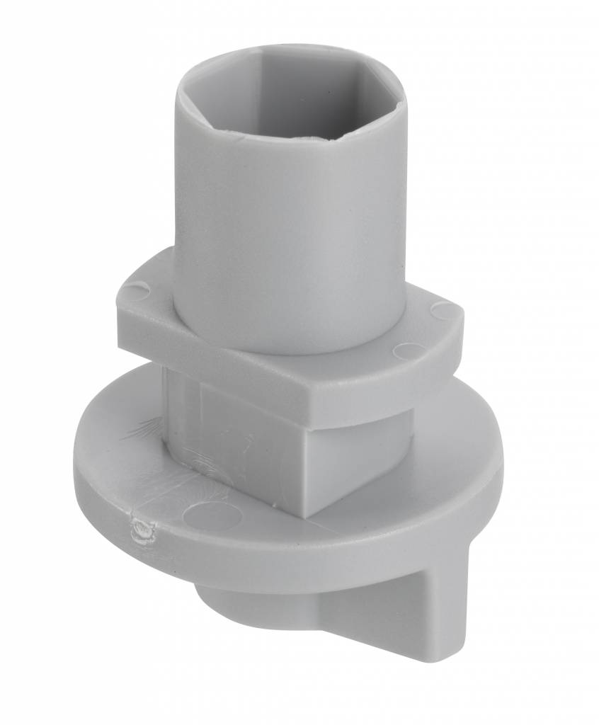 XTAK 146 M6 schroef inzetnippel rail - Grijs afbeelding