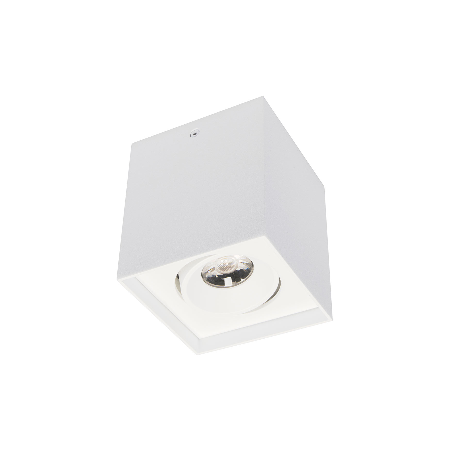 BC0063 LED-opbouwarmatuur Vierkant 6,5W 2700K Dimbaar Wit