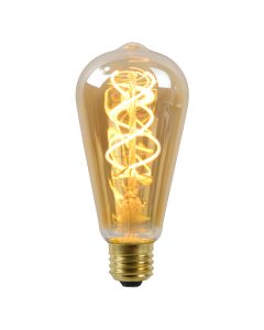 ST64 Filament lamp Ø 6,4 cm LED Dimb. E27 1x4,9W 2200K Amber