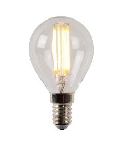P45 Filament lamp Ø 4,5 cm LED Dimb. E14 1x4W 2700K Transparant