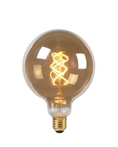 LED Bulb Filament Ø 12,5 cm LED Dimb. E27 1x5W 2200K Fumé
