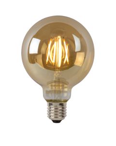 G95 Filament lamp Ø 9,5 cm LED Dimb. E27 1x5W 2700K Amber