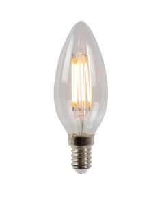 C35 Filament lamp Ø 3,5 cm LED Dimb. E14 1x4W 2700K Transparant
