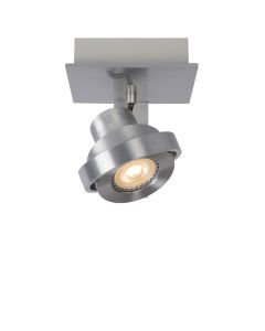 LANDA Plafondspot LED Dim to warm GU10 1x5W 2200K/3000K Mat chroom