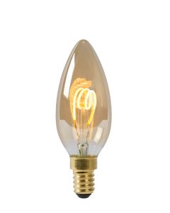 C35 Filament lamp Ø 3,5 cm LED Dimb. E14 1x3W 2200K Amber