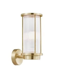 Linton wandlamp 1xE27 IP54 Goud