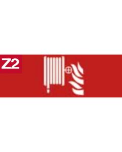 Pictogram sticker Z2/Z2 verticale bevestiging