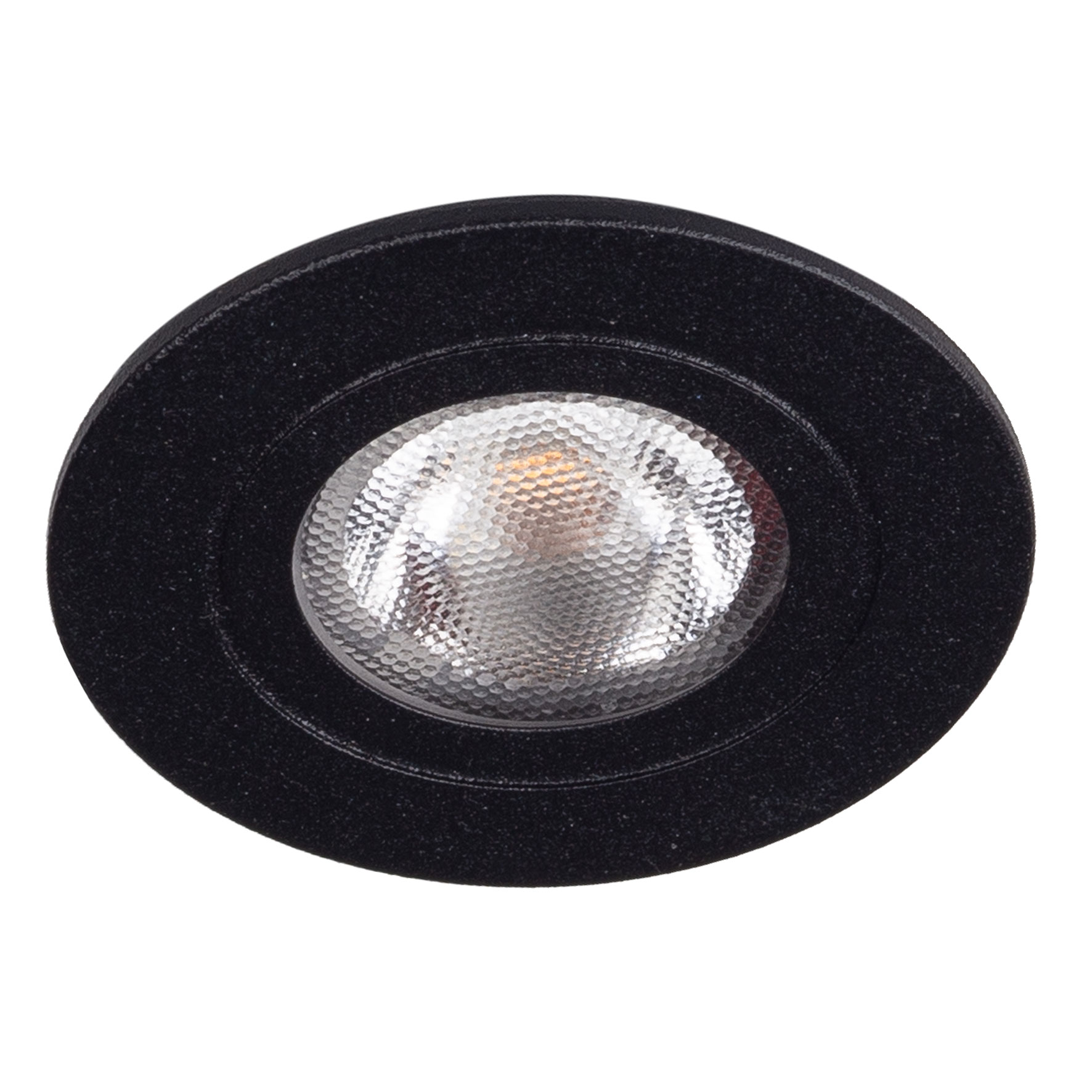 BR0041 LED-inbouwspot 2,2W 2700K IP44 Zwart