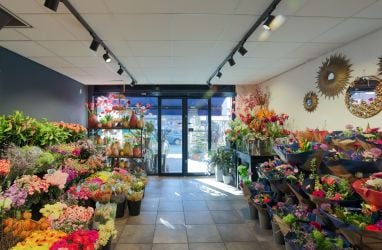 LED railverlichting voor bloemenwinkels